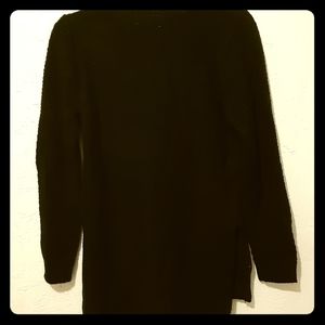 Black knit sweater
